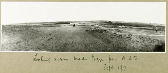Looking across Wadi Guzzeh from North to South
